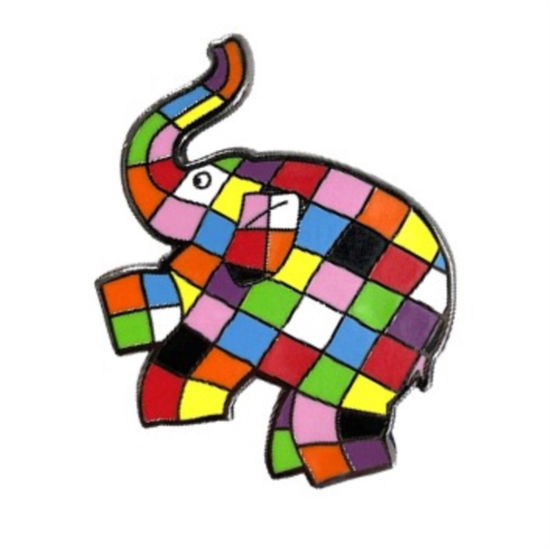 Elmer Jumping Left Pin Badge -  - Fanituote - Pawprint Family - 5060769431175 - keskiviikko 3. toukokuuta 2023