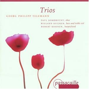 Cover for Telemann / Dombrecht / Kuijken / Kohnen / Uemura · Trios (CD) (2001)