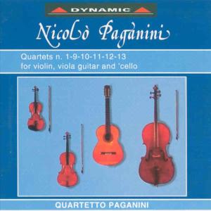 Complete Quartets 1 - Paganini / Quartetto Paganini - Musik - DYNAMIC - 8007144070175 - 24. oktober 1994