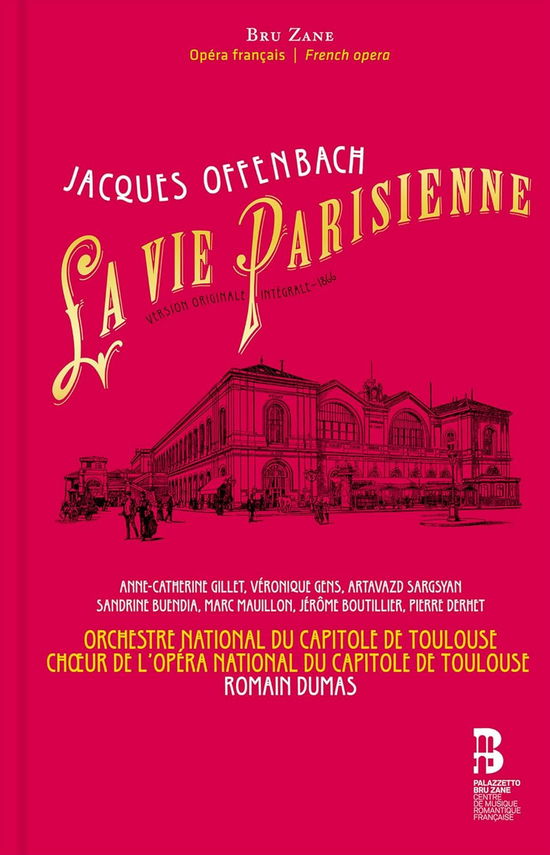 Cover for Anne-Catherine Gillet &amp; Marc Mauillon · Offenbach: La Vie Parisienne (CD) [Original edition] (2024)