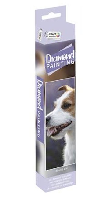 Cover for Creative Craft Group · KREA: Diamond art - Hund, 30 x 30 cm (Book) [1º edição] (2022)