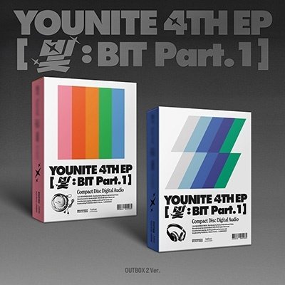 Cover for Younite · Light : Bit Part.1 (CD + Merch) [Photobook Random edition] (2023)