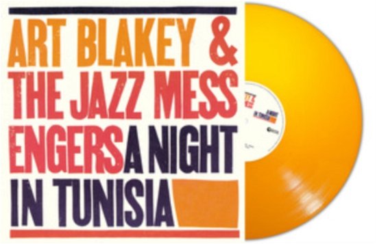 Cover for Art Blakey and the Jazz Messengers · A Night In Tunisia (Orange Vinyl) (LP) (2023)