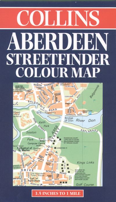 Cover for Not Known · Collins Aberdeen Streetfinder Colour Map (Map) (1998)