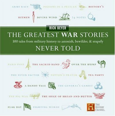 Cover for Rick Beyer · The Greatest War Stories Never Told (Hardcover Book) (2005)