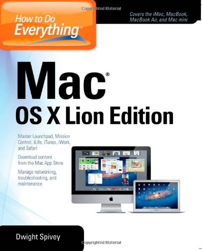 Cover for Dwight Spivey · How to Do Everything Mac OS X Lion Edition - How to Do Everything (Paperback Bog) (2011)