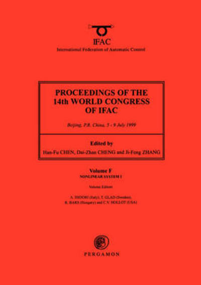 Cover for A Isidori · Nonlinear System I - Proceedings of the 14th World Congress of IFAC (18-Volume Set) (Paperback Bog) (1999)