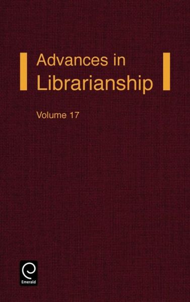 Cover for Irene P Godden · Advances in Librarianship - Advances in Librarianship (Hardcover Book) (1993)