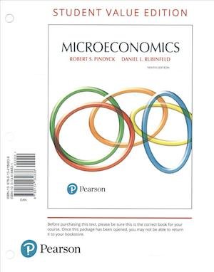 Cover for Robert Pindyck · Microeconomics, Student Value Edition Plus MyEconLab with Pearson EText -- Access Card Package (Book) (2017)