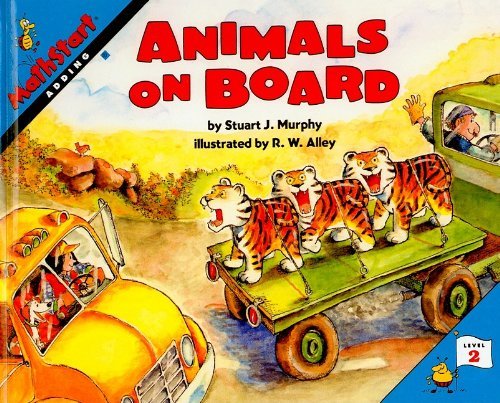 Cover for Stuart J. Murphy · Animals on Board (Mathstart: Level 2 (Prebound)) (Hardcover bog) (1998)
