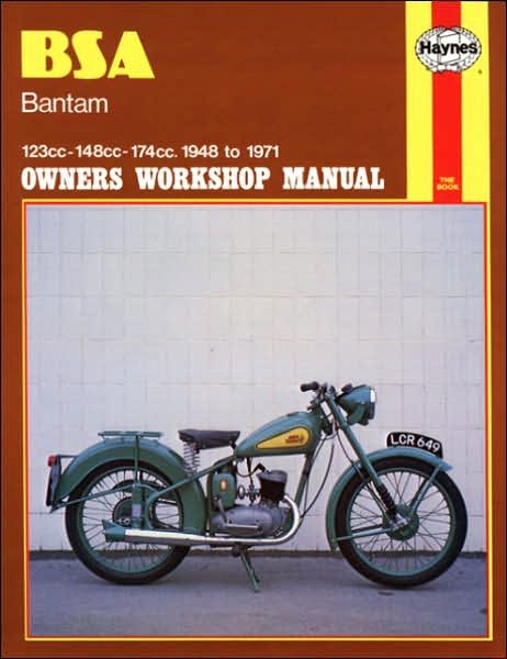 Cover for Haynes Publishing · BSA Bantam (48 - 71) Haynes Repair Manual (Paperback Bog) [M117 edition] (1988)