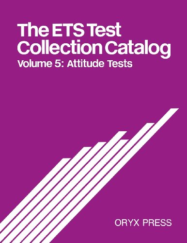 Cover for Educational Testing Service · The ETS Test Collection Catalog: Volume 5: Attitude Tests (Paperback Book) (1991)