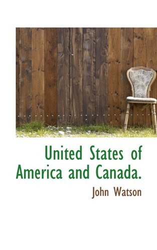 Cover for John Watson · United States of America and Canada. (Paperback Bog) (2009)