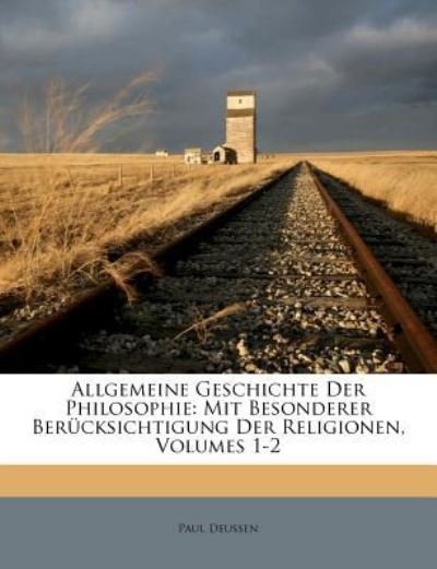 Cover for Deussen · Allgemeine Geschichte Der Philo (Buch) (2011)