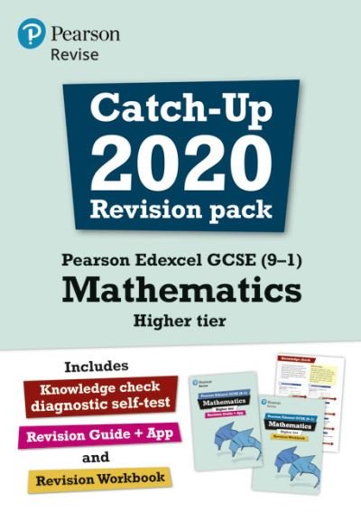 Cover for Harry Smith · Pearson REVISE Edexcel GCSE (9-1) Mathematics Higher Catch-up Revision Pack: for home learning, 2022 and 2023 assessments and exams - REVISE Edexcel GCSE Maths 2015 (Buch) (2020)