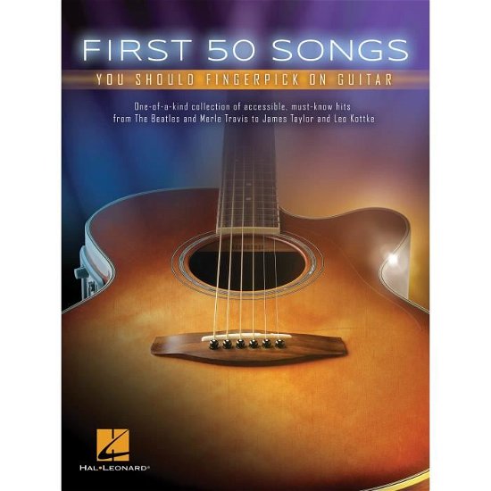Cover for Hal Leonard Publishing Corporation · First 50 Songs: You Should Fingerpick on Guitar (Bog) (2016)