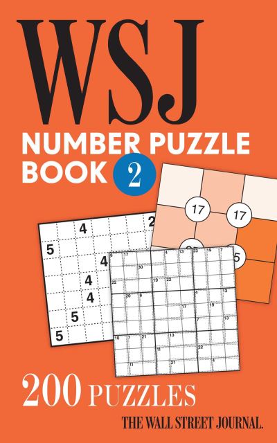 Cover for The Wall Street Journal · The Wall Street Journal Number Puzzle Book 2: 200 Puzzles (Paperback Book) (2022)