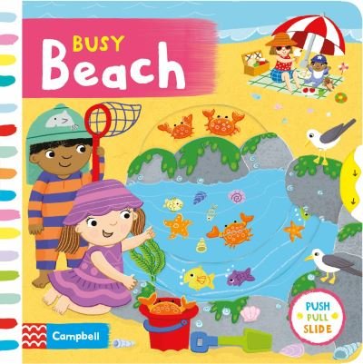 Cover for Campbell Books · Busy Beach - Campbell Busy Books (Tavlebog) (2019)