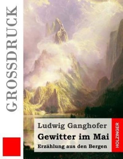 Cover for Ludwig Ganghofer · Gewitter im Mai (Grossdruck) (Pocketbok) (2016)