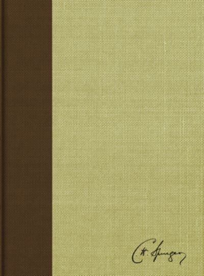 Cover for B&amp;H Espanol Editorial Staff · RVR 1960 Biblia de estudio Spurgeon, marron claro, tela (Hardcover Book) (2019)