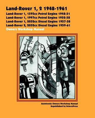 Cover for Veloce Press · Land Rover 1, 2 1948-61 Autobook (Pocketbok) (2001)