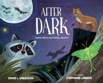 Cover for David L. Harrison · After Dark: Poems about Nocturnal Animals (Hardcover Book) (2020)