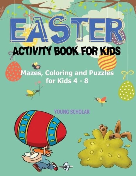 Cover for Young Scholar · Easter Activity Book for Kids (Taschenbuch) (2017)