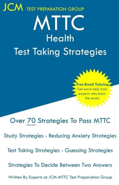 Cover for Jcm-Mttc Test Preparation Group · MTTC Health - Test Taking Strategies (Paperback Book) (2019)
