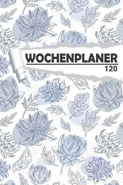 Cover for Aw Media · Wochenplaner Blumen Muster (Paperback Book) (2020)