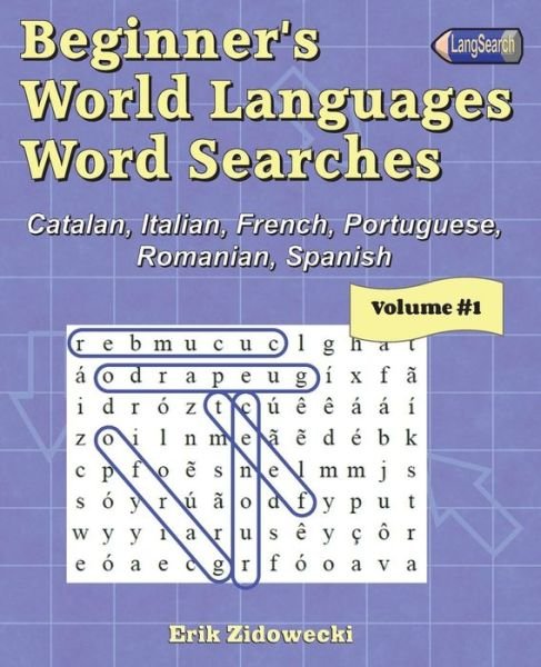 Cover for Erik Zidowecki · Beginner's World Languages Word Searches (Pocketbok) (2018)