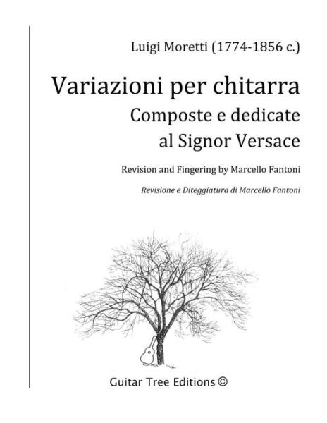 Cover for Marcello Fantoni · Variazioni per la Chitarra (Taschenbuch) (2018)