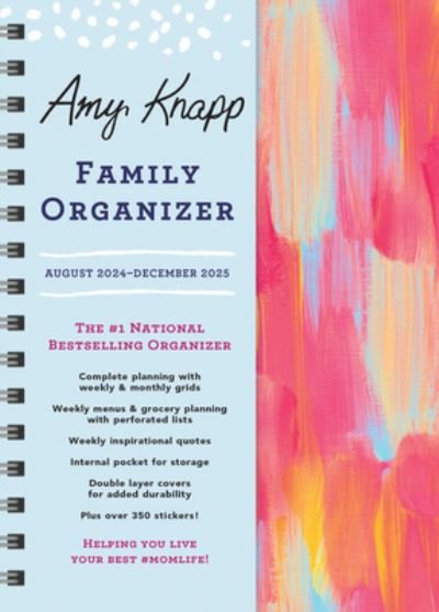 Cover for Amy Knapp · 2025 Amy Knapp's Family Organizer: August 2024 - December 2025 - Amy Knapp's Plan Your Life Calendars (Kalender) (2024)