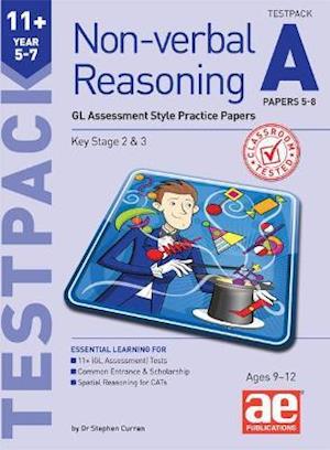 Cover for Andrea F Richardson · 11+ Non-verbal Reasoning Year 5-7 Testpack A Papers 5-8: GL Assessment Style Practice Papers (Book) (2021)