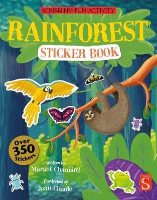 Cover for Margot Channing · Rainforest Sticker Book - Scribblers Fun Activity (Paperback Book) [Illustrated edition] (2018)