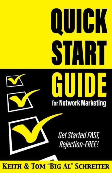 Cover for Keith Schreiter · Quick Start Guide for Network Marketing (Paperback Book) (2019)