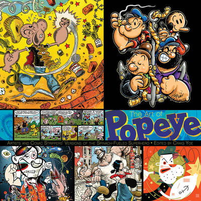 Cover for Craig Yoe · Popeye Variations: Not Yer Pappy's Comics an' Art Book (Innbunden bok) (2023)
