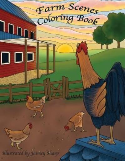Cover for Mindful Coloring Books · Farm Scenes Coloring Book (Paperback Book) (2017)