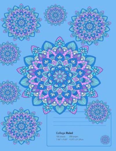 Mandala Zen Composition Notebook College Ruled - Bliss - Boeken - Createspace Independent Publishing Platf - 9781987682175 - 8 april 2018