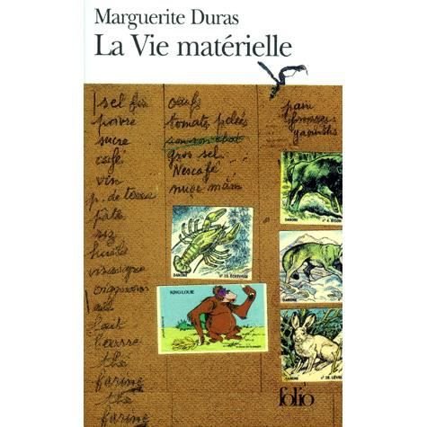 Cover for Marguerite Duras · La Vie Materielle (Pocketbok) (1998)