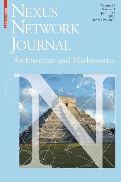 Cover for Kim Williams · Nexus Network Journal 12,1: Architecture and Mathematics - Nexus Network Journal (Paperback Book) [2011 edition] (2011)