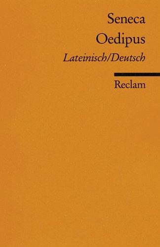 Reclam UB 09717 Seneca.Ödipus,Lat. / Dt. - Seneca - Książki -  - 9783150097175 - 