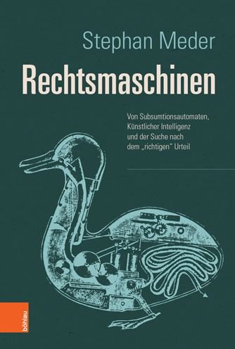 Cover for Meder · Rechtsmaschinen (Book) (2020)