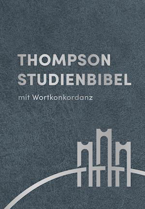 Cover for R. SCM Brockhaus · Thompson Studienbibel - Leder, Silberschnitt (Lederbuch) (2021)