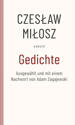 Cover for Czeslaw Milosz · Gedichte (Buch) (2013)