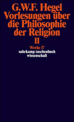 Cover for Georg Wilhelm Friedrich Hegel · Suhrk.TB.Wi.0617 Hegel.Vorl.Phil.Rel.2 (Book)