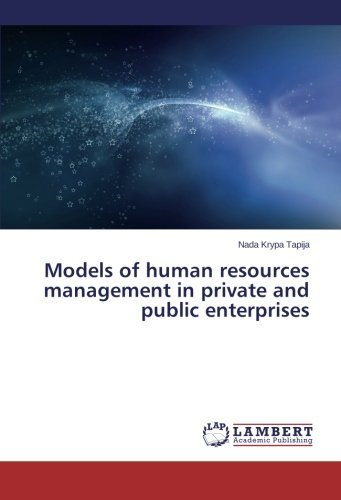 Cover for Nada Krypa Tapija · Models of Human Resources Management in Private and Public Enterprises (Paperback Book) (2014)