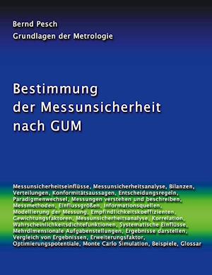 Cover for Bernd Pesch · Bestimmung der Messunsicherheit nach GUM (Hardcover Book) (2021)