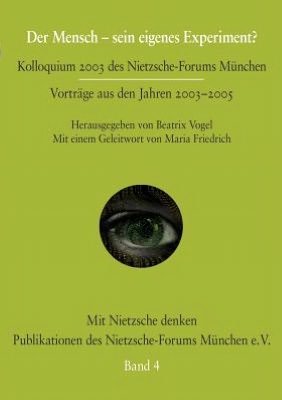 Cover for Beatrix Vogel · Der Mensch - sein eigenes Experiment? (Paperback Book) (2008)