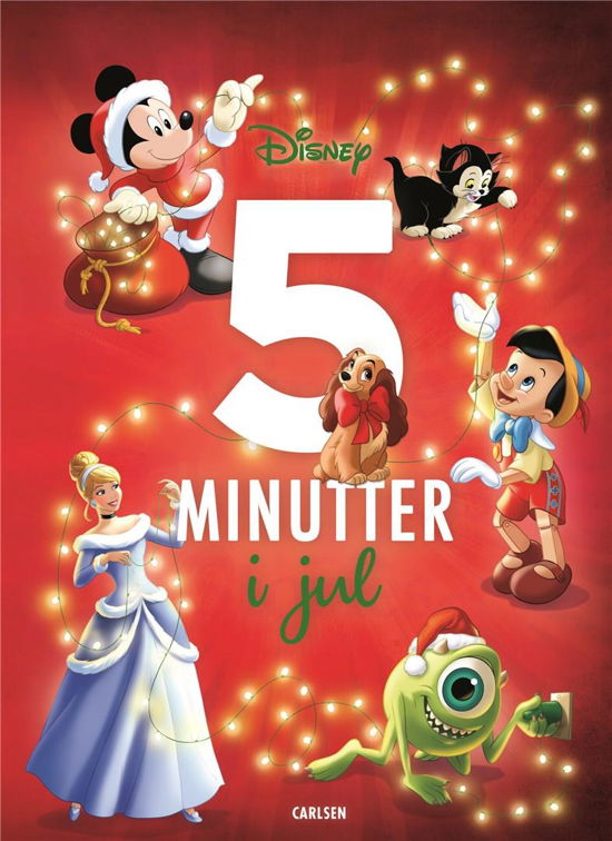 Cover for Disney · Fem minutter i godnat: Fem minutter i jul - Disney (Bound Book) [1e uitgave] (2019)