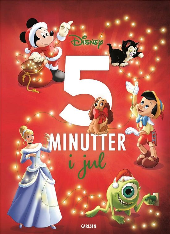 Cover for Disney · Fem minutter i godnat: Fem minutter i jul - Disney (Bound Book) [1st edition] (2019)